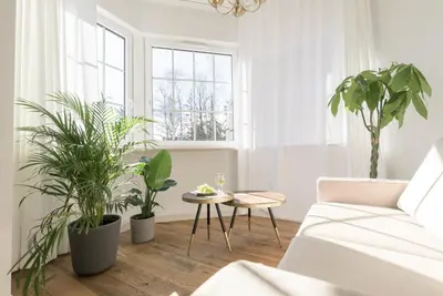 Część wypoczynkowa w obiekcie Kolorowe Pola Boutique B&B