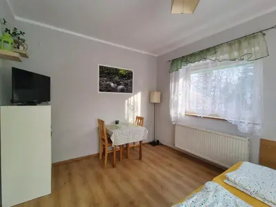 Telewizja i/lub zestaw kina domowego w obiekcie Jaskółka