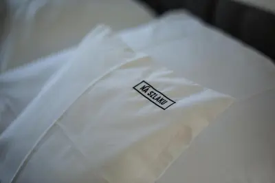 Łóżko lub łóżka w pokoju w obiekcie Pokoje Na Szlaku