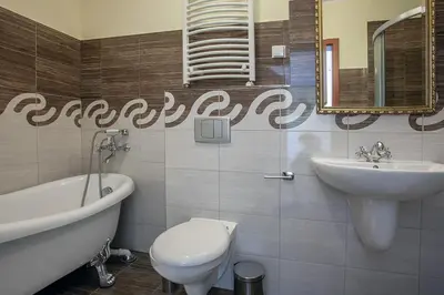 Łazienka w obiekcie Napoleoński