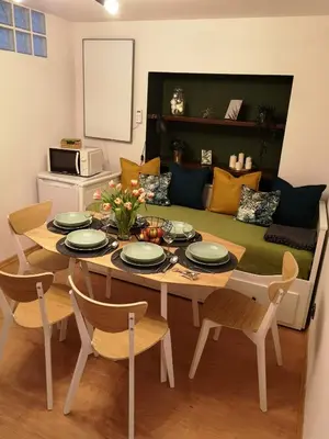 Kuchnia lub aneks kuchenny w obiekcie Apartament Zielony Zdrój