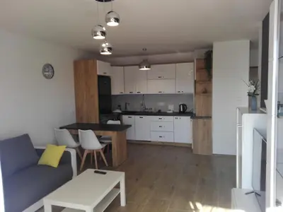 Kuchnia lub aneks kuchenny w obiekcie Apartament Marzenie 5 - Opole