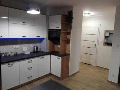 Kuchnia lub aneks kuchenny w obiekcie Apartament Marzenie 5 - Opole