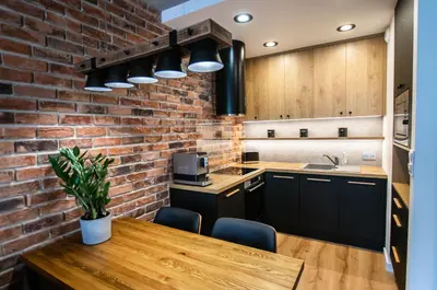 Kuchnia lub aneks kuchenny w obiekcie Apartament Małopanewska Wrocław Centrum