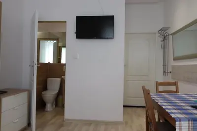 Telewizja i/lub zestaw kina domowego w obiekcie City Apartments & Gym