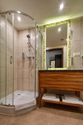 Łazienka w obiekcie Boutique Hotel's Kwiska - Legnicka