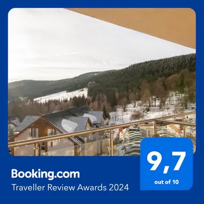 Widok na góry z tego apartamentu