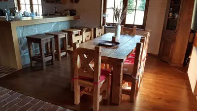 Część wypoczynkowa w obiekcie Dom Trzech Braci