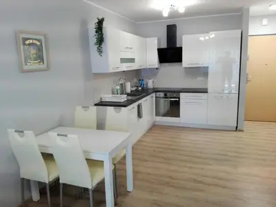 Kuchnia lub aneks kuchenny w obiekcie Apartament Marzenie 6 - Opole