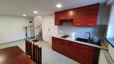 Kuchnia lub aneks kuchenny w obiekcie Silence Villa