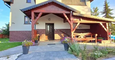 Budynek, w którym mieści się apartament