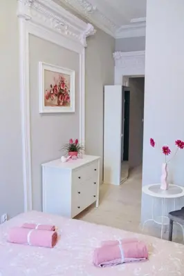 Łóżko lub łóżka w pokoju w obiekcie Grey Rooms