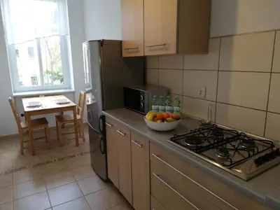 Kuchnia lub aneks kuchenny w obiekcie Apartament Miarki