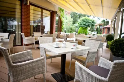 Część wypoczynkowa w obiekcie Restauracja Hotel VIP