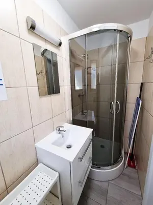 Łazienka w obiekcie Domek pod świerkami