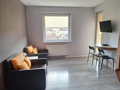 Telewizja i/lub zestaw kina domowego w obiekcie Witkowska-nocleg