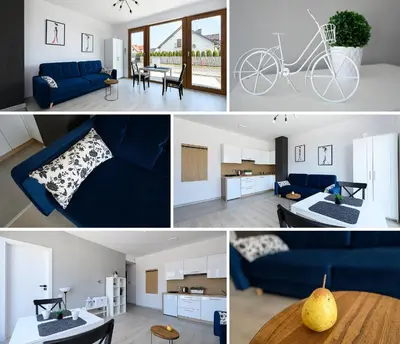 Kuchnia lub aneks kuchenny w obiekcie Apartamenty RIO Oława