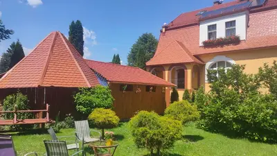 Ogród w obiekcie Góściniec Iwona