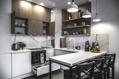 Kuchnia lub aneks kuchenny w obiekcie MyCherry - Old Town Apartment - Księcia Witolda 27