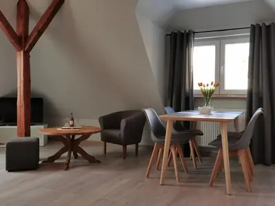 Część wypoczynkowa w obiekcie Apartament Z Widokiem