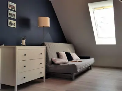 Część wypoczynkowa w obiekcie Apartament Z Widokiem
