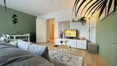Telewizja i/lub zestaw kina domowego w obiekcie Apartament Słoneczny 3