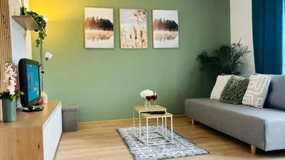 Część wypoczynkowa w obiekcie Apartament Słoneczny 3