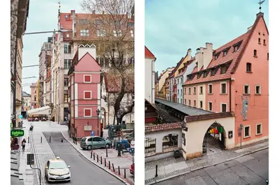 Okolica w pobliżu tego apartamentu