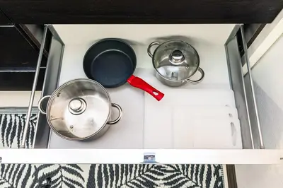 Plan piętra w obiekcie Apartament Avignon