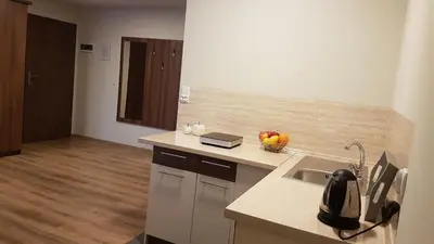 Kuchnia lub aneks kuchenny w obiekcie U Podnóża Zamku
