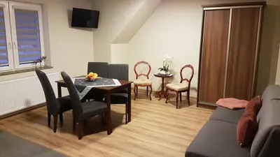 Część wypoczynkowa w obiekcie U Podnóża Zamku