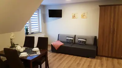 Część wypoczynkowa w obiekcie U Podnóża Zamku