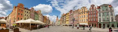 Widok na miasto Wrocław z tego apartamentu