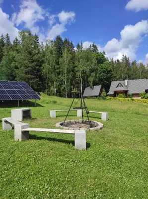 Ogród w obiekcie Domy wakacyjne Familia