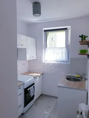 Kuchnia lub aneks kuchenny w obiekcie Apartament Wałbrzych