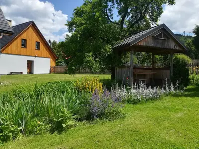 Ogród w obiekcie Pod Kasztanami