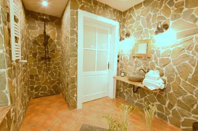 Łazienka w obiekcie Apartament Rustical