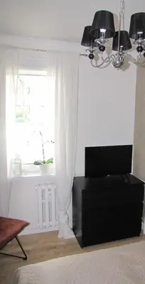 Część wypoczynkowa w obiekcie Apartament Okrzei