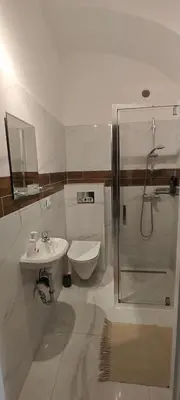 Łazienka w obiekcie Pod Bocianem Noclegi