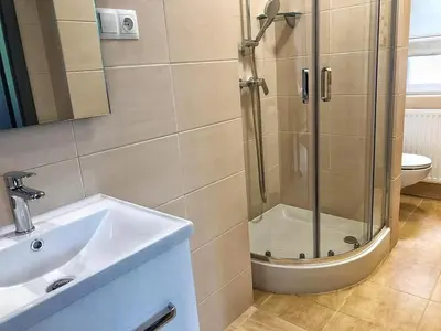 Łazienka w obiekcie Apartamenty Asia Basia