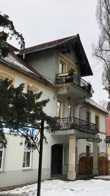 Budynek, w którym mieści się apartament