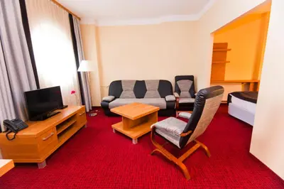 Telewizja i/lub zestaw kina domowego w obiekcie Hotel Malinowski Business