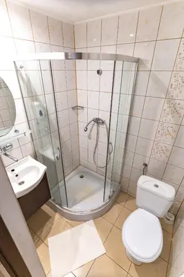 Łazienka w obiekcie OW.RZECZKA