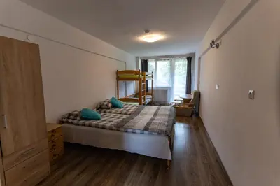 Łóżko lub łóżka w pokoju w obiekcie OW.RZECZKA