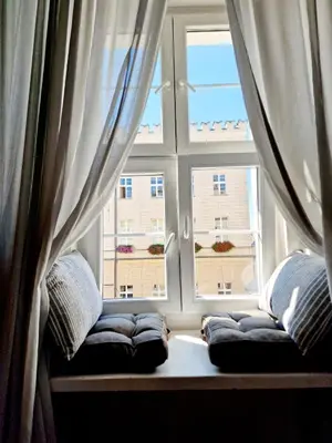 Część wypoczynkowa w obiekcie INNY Apartament Rynek Opole