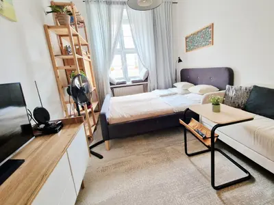 Część wypoczynkowa w obiekcie INNY Apartament Rynek Opole