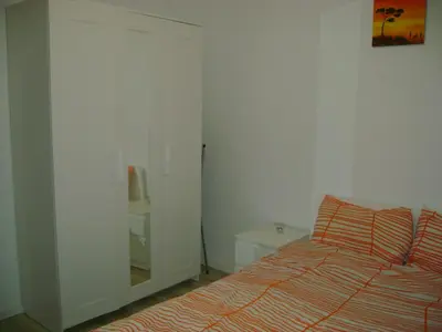 Łóżko lub łóżka w pokoju w obiekcie Apartament Maja