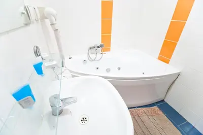 Łazienka w obiekcie Hostel Malinowski City