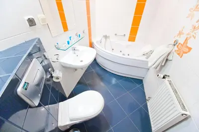 Łazienka w obiekcie Hostel Malinowski City