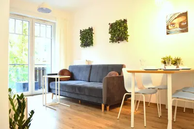 Część wypoczynkowa w obiekcie Apartamenty Polanica Zdrój